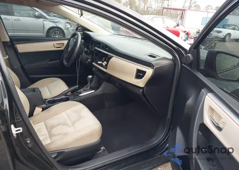 2016 Toyota Corolla Le from USA, damaged, VIN 2T1BURHE3GC549192